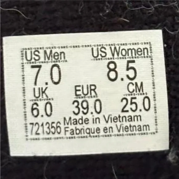 Vans Black Platform Sk8 Hi Shoes Women’s 8.5 - Picture 5 of 5